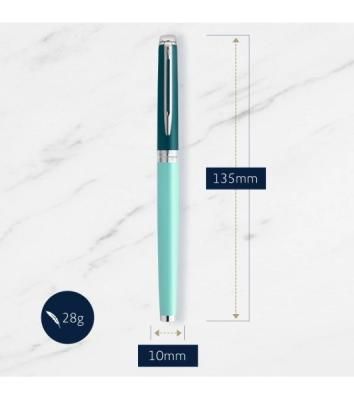 Ручка роллер Waterman Hemisphere Colour Blocking (2190124) Green CT F черн. черн. подар.кор.