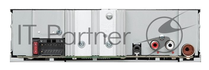 Автомагнитола Kenwood KMM-BT208, 1 DIN, Bluetooth, USB Type-A, AUX, съёмная панель