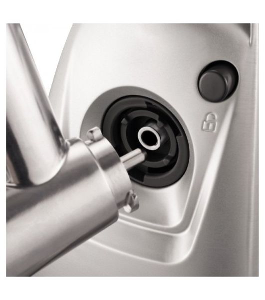 Мясорубка электрическая Moulinex ME688832 черный, 2200 Вт, 4.5 кг/мин, реверс, насадки - 6