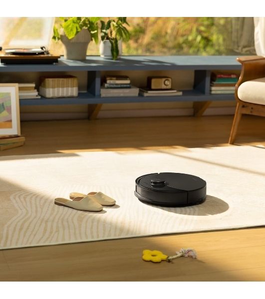 Робот-пылесос Roborock Q8 Max Pro Plus черный, 5200 мАч Li-ion, уборка сухая/влажная, пылесборник контейнер 0,5 л
