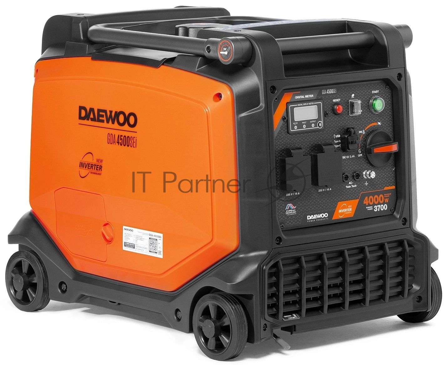 Генератор Daewoo GDA 4500SEi 4 кВт
