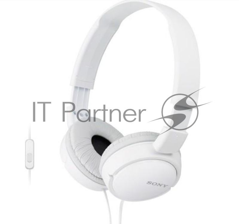 Наушники Sony MDR-ZX110APW белый