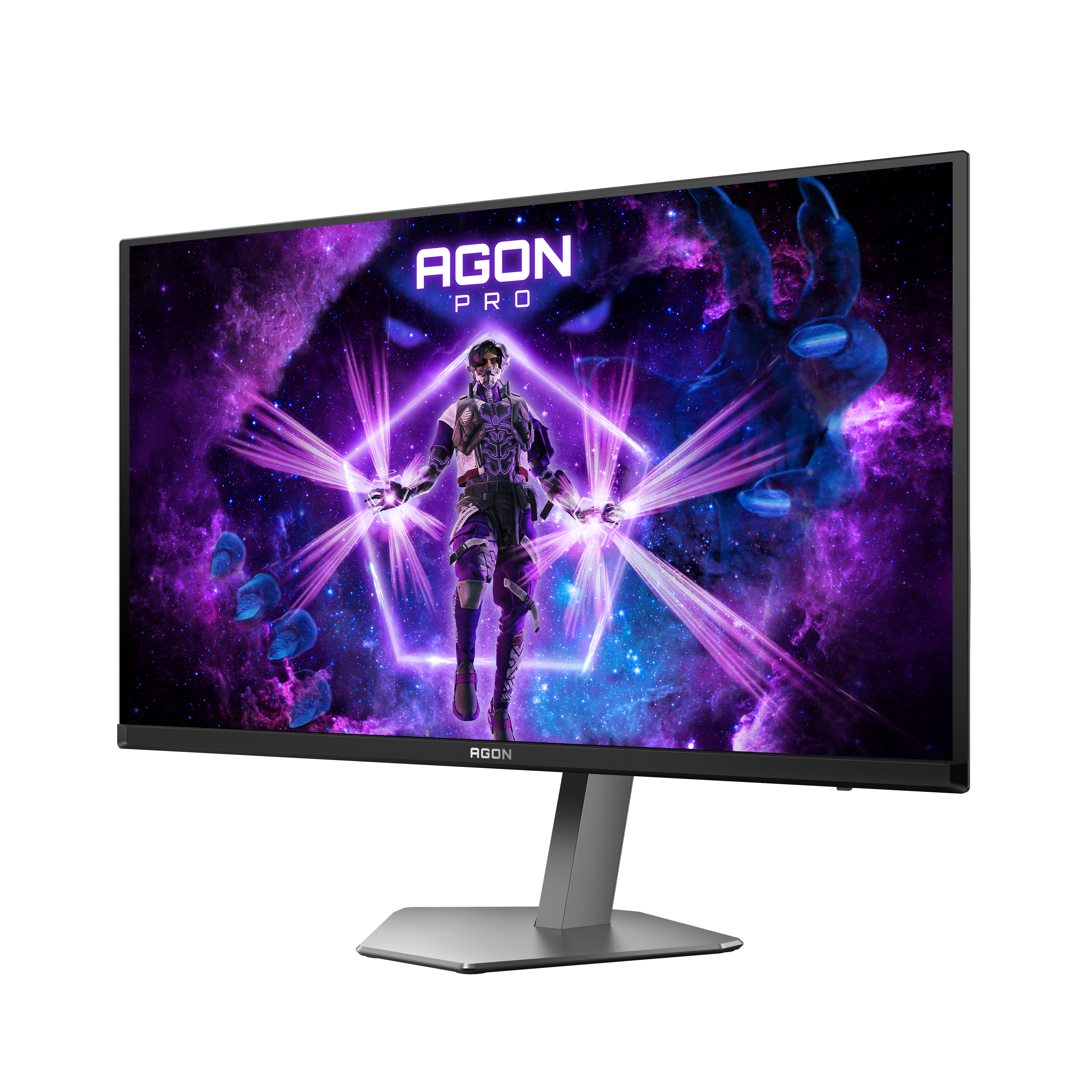 Монитор 26.5" AOC AGON AG276QKD2 QD-OLED 2560x1440, 500 Гц, 0.03 мс, 16:9, 1000 кд/м² (пиковая), DisplayHDR True Black 500, 2×HDMI 2.1, DP 2.1, USB Hub (2×USB-A 3.2 Gen1), 3.5 Jack, динамики (2×5 Вт), Adaptive-Sync, антибликовое покрытие, черно-серый