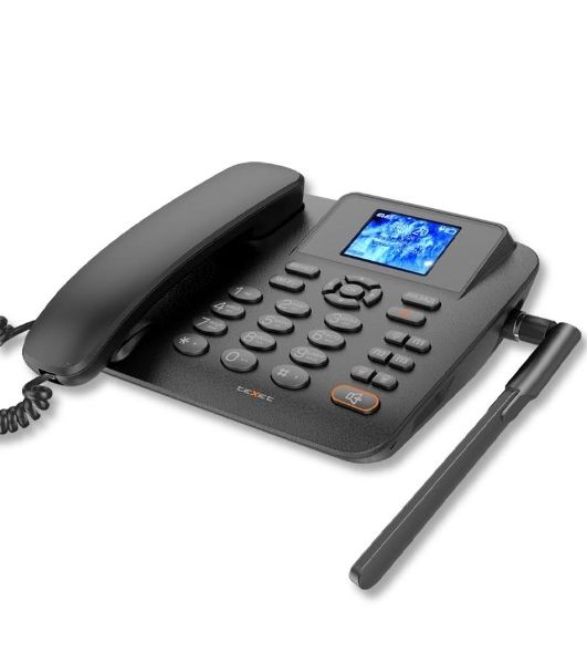 Стационарный сотовый телефон GSM teXet FX-200 черный