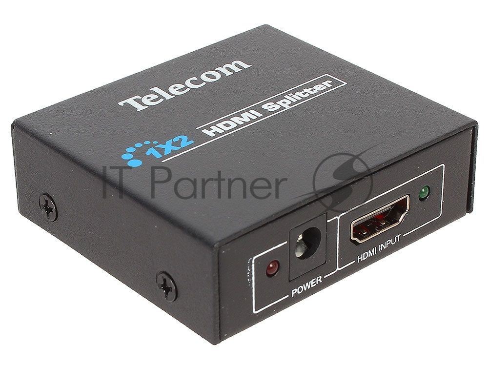 Разветвитель HDMI 1=>2 Telecom TTS5010, каскадируемый, 1.4v+3D