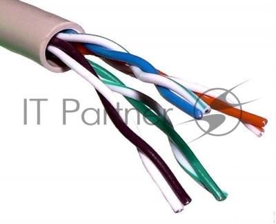 Кабель сетевой cat6 305м серый(CCA)