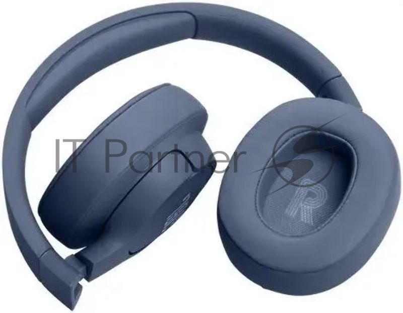 Беспроводные/проводные наушники JBL Tune 720BT синий, полноразмерные, Bluetooth + проводной, до 76 ч.