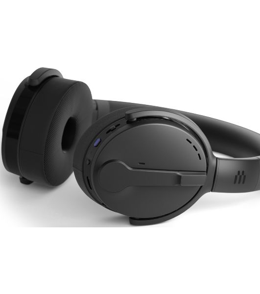 Беспроводные/проводные наушники EPOS Adapt 560 черный, накладные, Bluetooth + USB, активное шумоподавление
