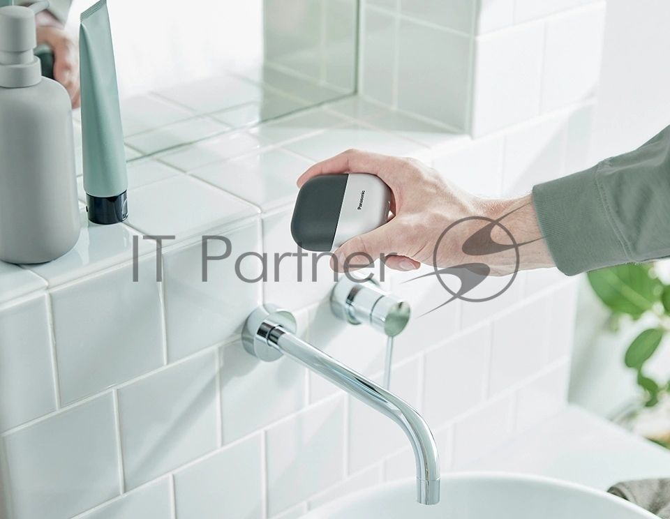 Бритва электрическая сетчатая Panasonic ES-CM3BKS521 реж.эл.:1 питан.:аккум. серебристый/черный