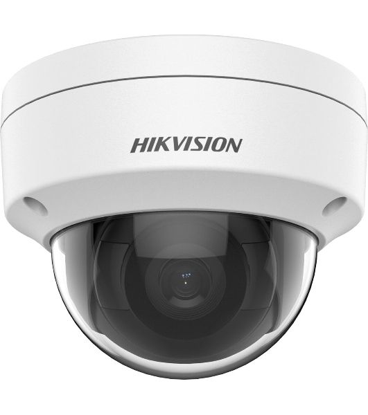 Купольная IP-камера Hikvision 2Мп уличная с EXIR-подсветкой до 30м1/2.8" Progressive Scan CMOS; объектив 6мм; угол обзора 54°; механический ИК-фильтр; 0.028лк@F2.0; сжатие H.265/H.265+/H.264/H.264+/M