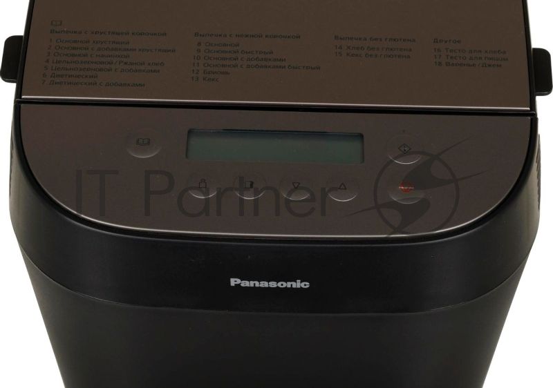 Хлебопечка Panasonic SD-ZP2000KTS черный