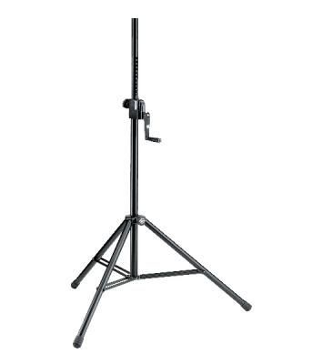 Стойка для акустической системы с подъемным механизмом K&M 21300-009-55 высота от 1385 до 2180 мм, диаметр трубы 35 мм, материал - сталь, цвет черный