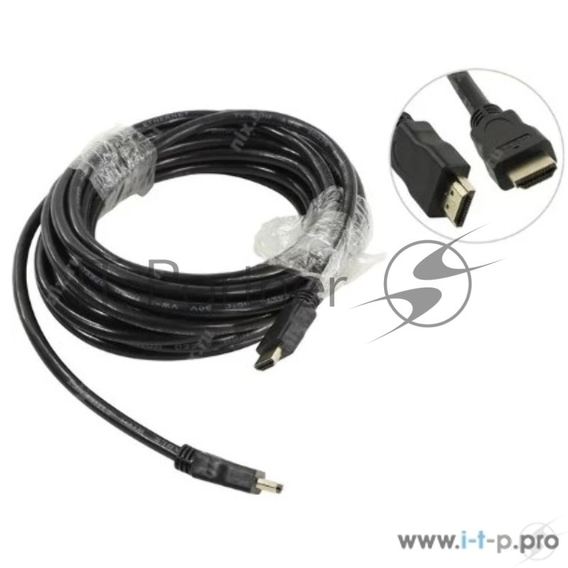 Кабель цифровой TV-COM HDMI19M to HDMI19M, V1.4+3D, 7.5m CG150S-7.5M