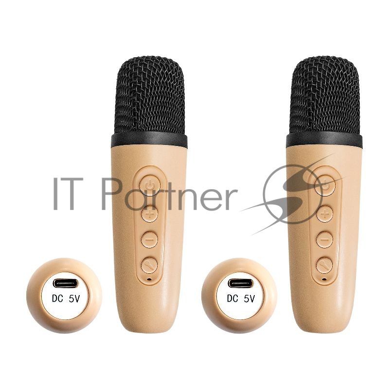 Караоке-система ExeGate Bro 330 Bluetooth 8 Вт бежевый