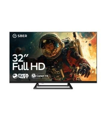 Телевизор Sber 32" SDX-32F3111 черный LED FHD 60Hz Smart TV Салют ТВ 1.5GB/8GB