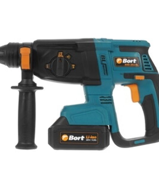 Перфоратор Bort BHD-20Li-SR, SDS-plus, 18 В, 2.2 Дж, от аккумулятора