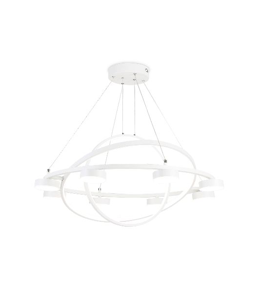 Светильник Ambrella light FL51777/3+8 WH белый 3000K/4200K/6400K 112W D800/580/400*1200 (ПДУ ИК)
