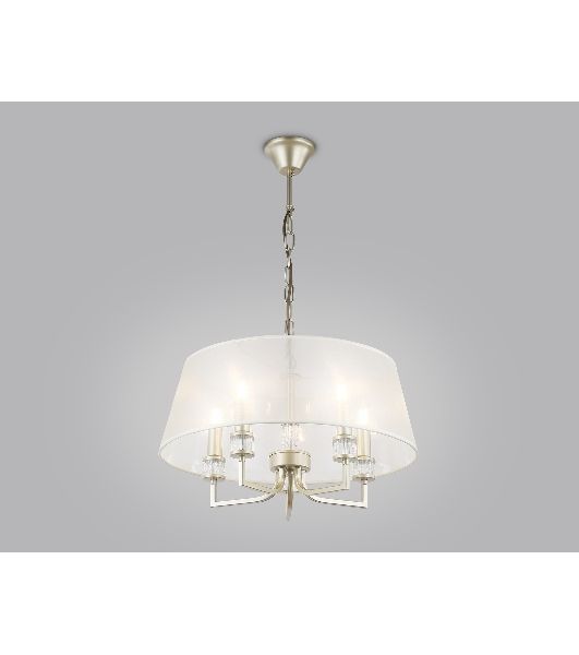 Люстра Ambrella light LH71211/5 CGD золото E14/5 max 40W D500*700