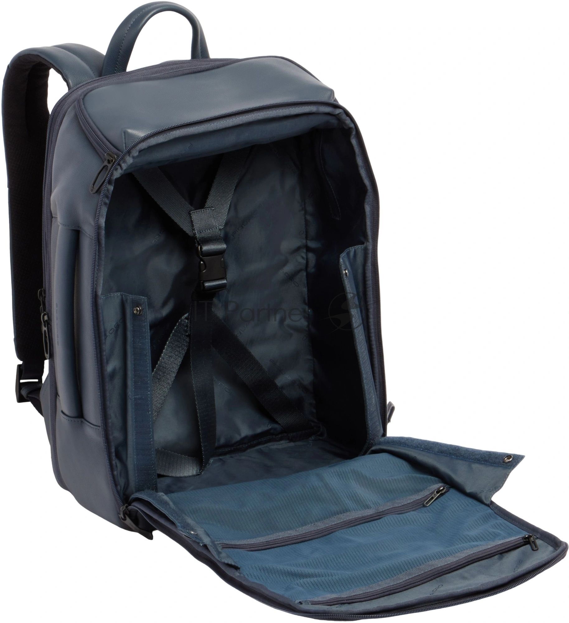 Рюкзак мужской Piquadro Russel CA7162W137/BLU синий натур.кожа