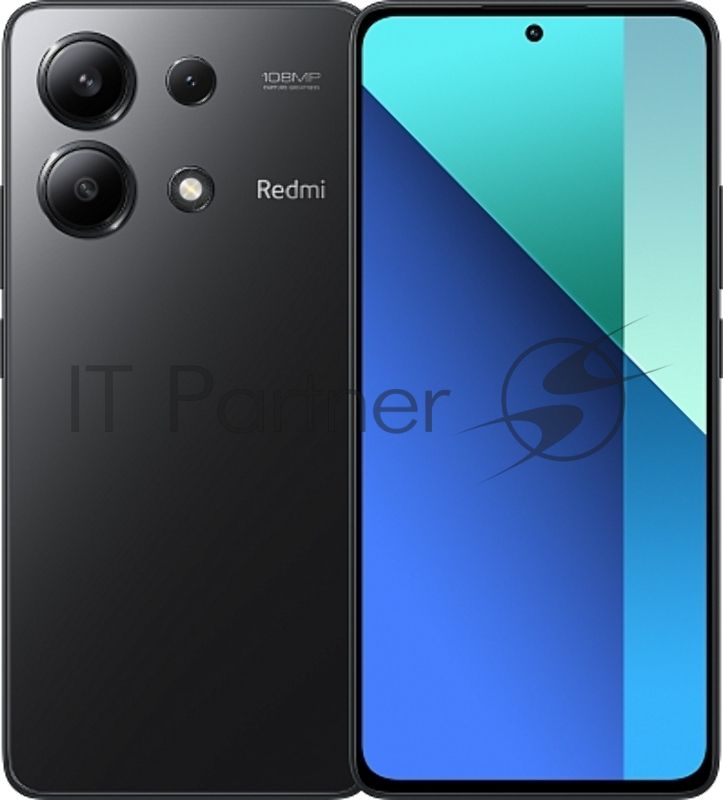 Смартфон Xiaomi Redmi Note 13, 8/256Gb, черный