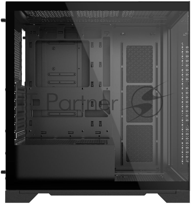 Компьютерный корпус XPG INVADER X черный (INVADERXMTWOF-BKCWW) Mid-Tower, Micro-ATX, Mini-ITX, Standard-ATX, USB 3.2 Gen2 Type-A, USB 3.2 Gen2 Type-C