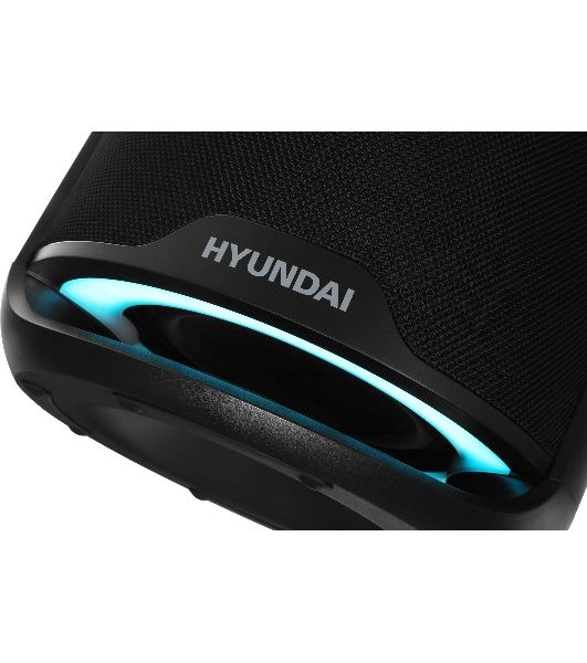 Портативная акустика Hyundai Select H-MC1242 черный 160Вт USB BT
