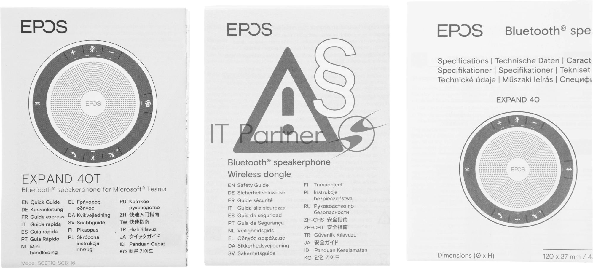 Спикерфон Epos черный (1000937)