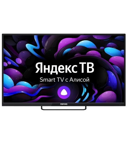 Телевизор Asano 50" 50LU8120T черный LED UHD 60Hz ЯндексТВ