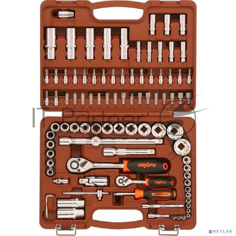 Универсальный набор инструмента Ombra OMT94S12 с 12-гр. головками, 94 предмета