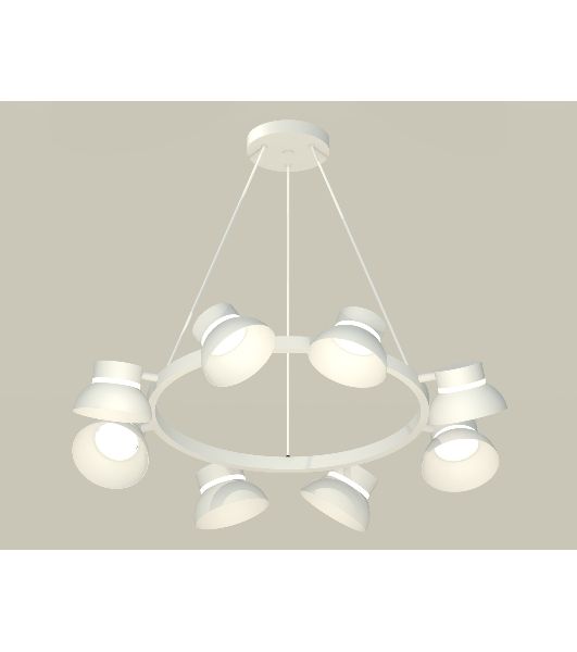 Светильник Ambrella light XB9195100/8 SWH/FR белый песок/белый матовый GX53 (C9195, N8140)