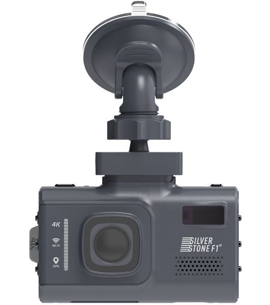 Видеорегистратор Silverstone F1 Hybrid UNO SPORT 4K Wi-Fi, 3840x2160, 3", GPS/ГЛОНАСС, Wi-Fi, G-сенсор, GPS-информатор