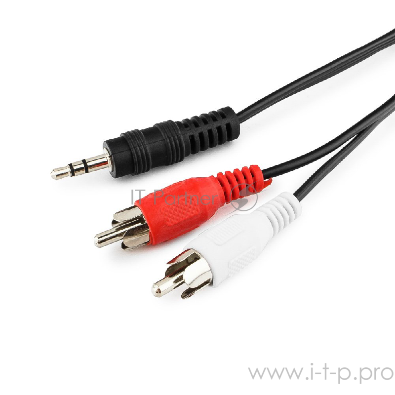 Кабель аудио Gembird/Cablexpert Jack3.5/2xRCA, 2.5м