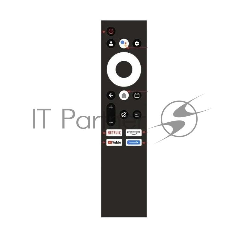 Телевизор Skyworth 43" 43Q66G Eye Care черный/серебристый QLED 4K UHD 60Hz Smart TV