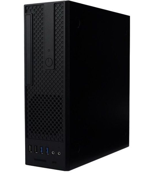 Компьютерный корпус Slim Desktop INWIN CJ708BL IP-S265AU7-2 80plus Bronze, U3*2+U2*2+A(HD)+TYPE 3.1C + FAN 80*15мм + intrusion switch INWIN Slim Case