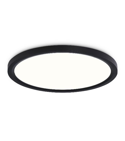 Светильник светодиодный ультратонкий Ambrella light FZ1910 BK черный IP54 44W 3000K-6500K CCT-переключатель D600*25 (Без ПДУ)