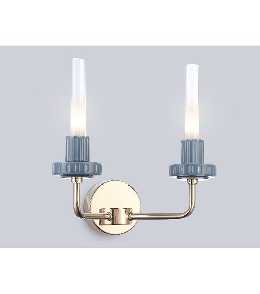 Светильник Ambrella light LH53130/2 GD/WH/GB золото/белый/серо-синий 4W 3000K 290*180*290