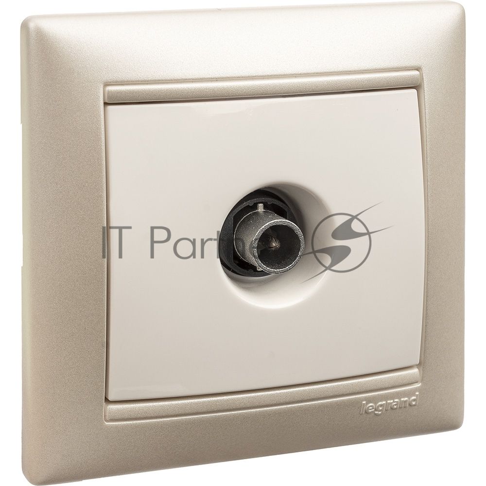 Электроустановочные изделия Legrand Legrand 770491  Рамка 1п Белый/Серебр  Valena