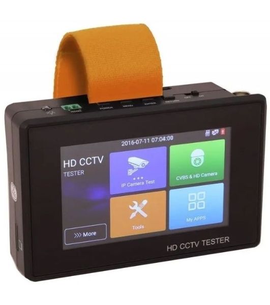 Универсальный наручный монитор-тестер Tezter TIP-H-4(Hand) AHD/CVI/TVI/CVBS и IP-видеосистем