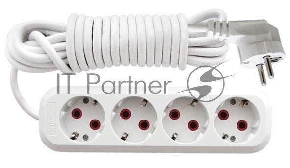 Удлинитель 4х5 м с заземл. 10А IP20 У10-555 ПВС 3х0.75 UNIVersal 555-05