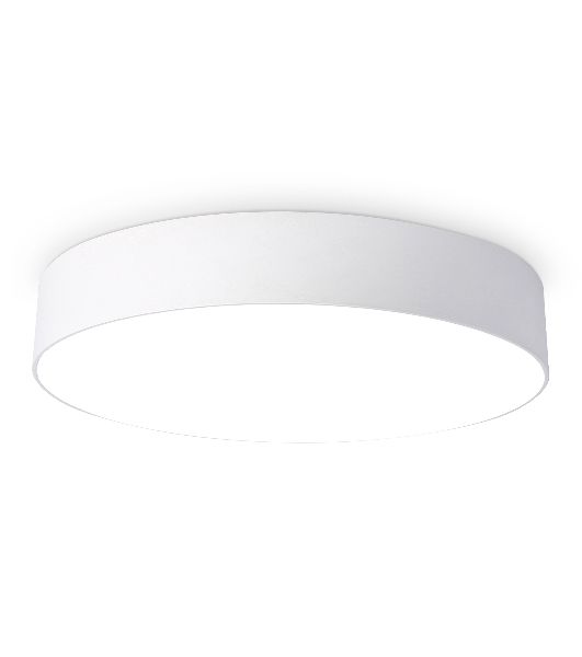 Потолочный светодиодный светильник Ambrella light FV5528 WH белый LED 45W 4200K D400*58 (Без ПДУ)