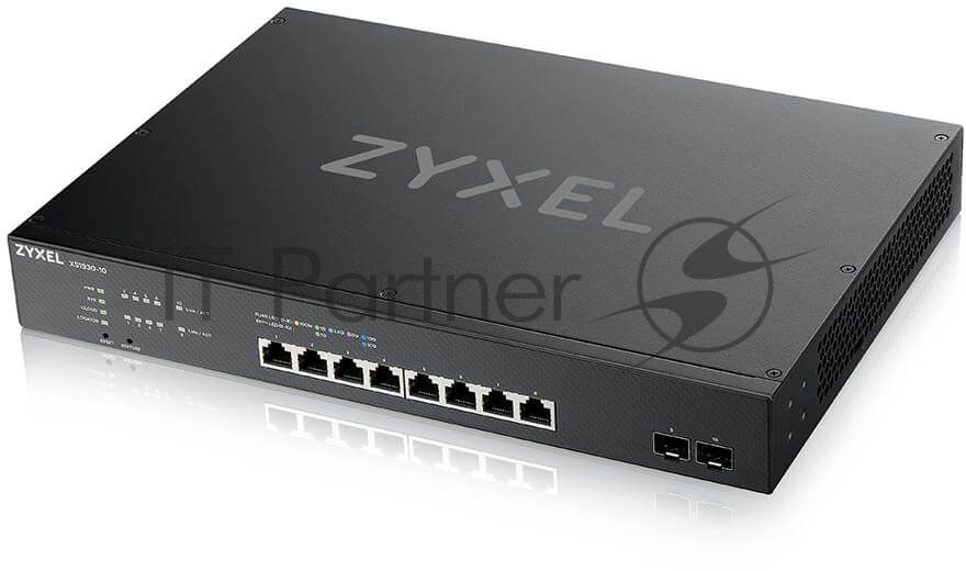 Коммутатор Zyxel XS1930-10, 8×10G (Multi-Gig) + 2×SFP+, L3 Lite, управляемый