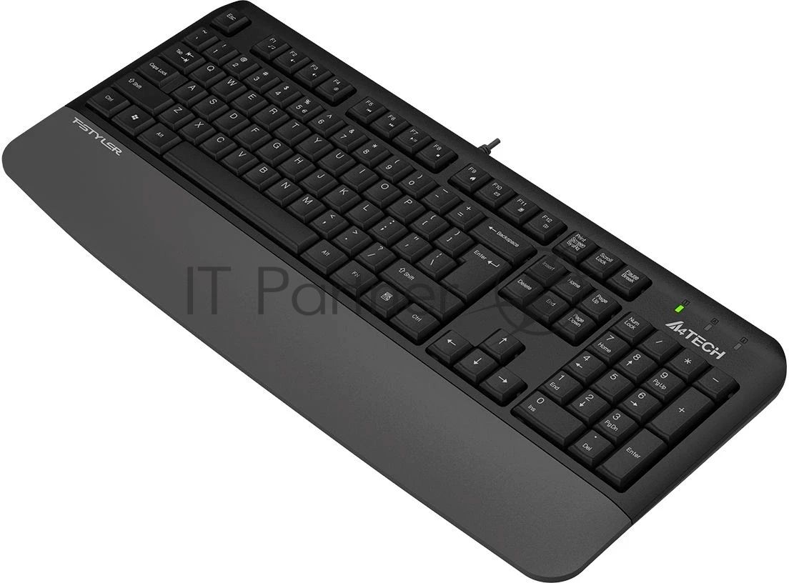 Клавиатура A4Tech Fstyler FK20 проводная, USB Type-A, серый