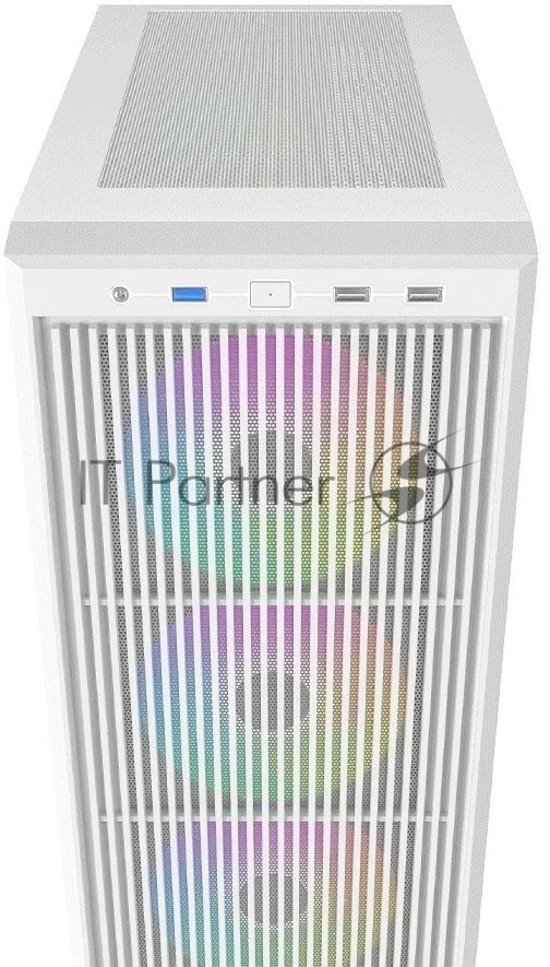 Корпус ID-Cooling Корпус Case ID-Cooling WARE 300 ARGB White mATX/win TG/ 4 fans/ Type C/ CPU 160mm/ GPU 320mm/ no PSU