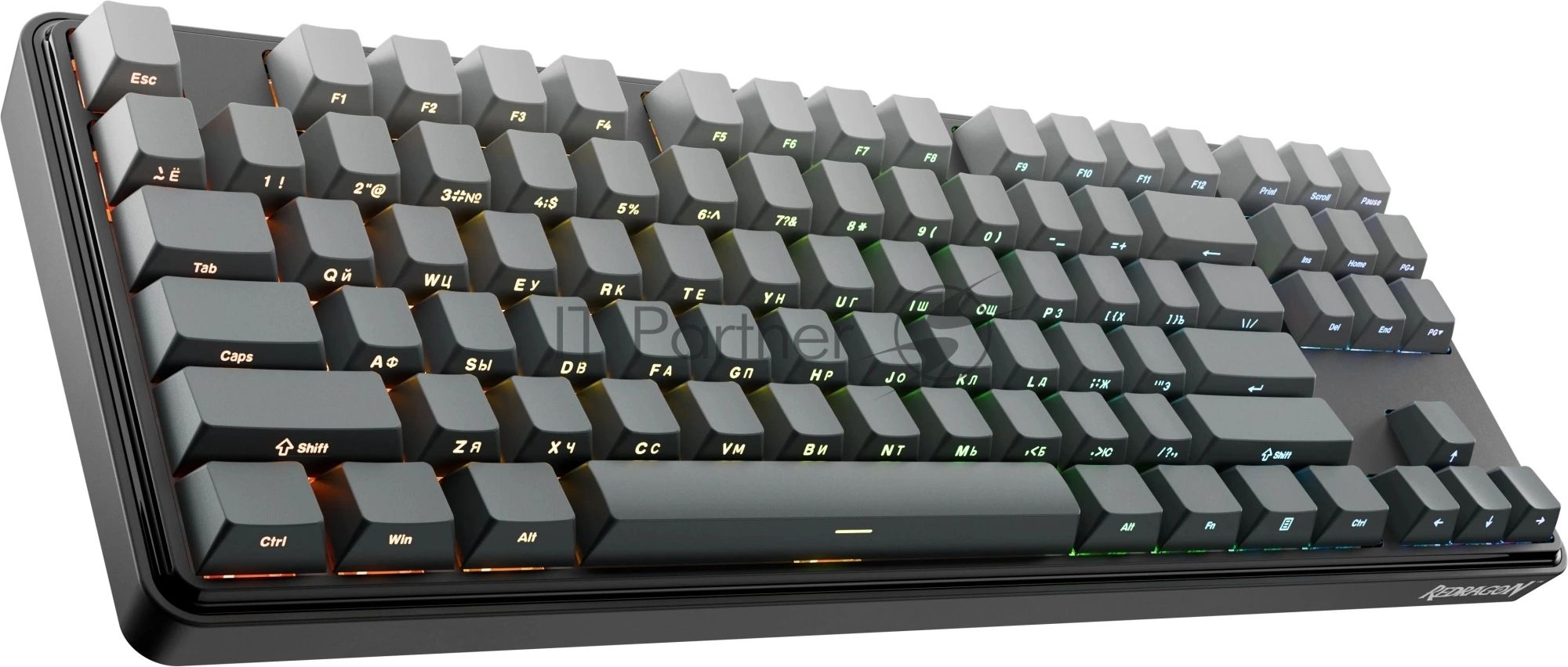 Клавиатура Redragon Star Blade Pro гибридная, USB Type-A, Bluetooth, радиоканал, чёрный