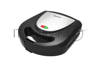 Мультипекарь Topdevice MC100 /750 Вт/3 сменные пластины/ черно-серебристый. (TDMC100_SL)