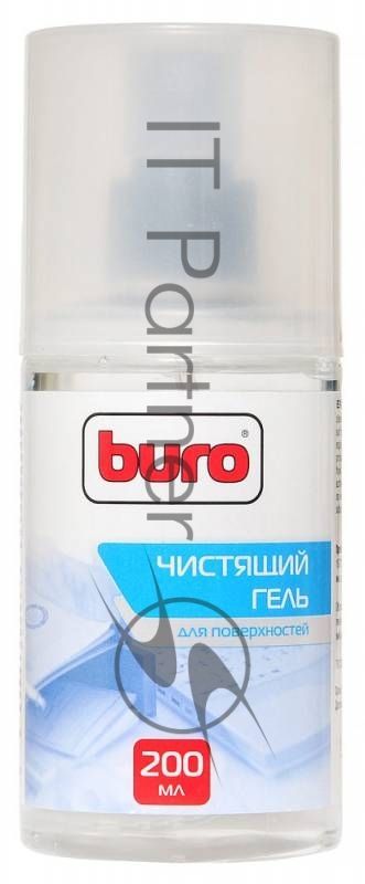 Чистящий набор (салфетки + гель) Buro BU-Gsurface (салфетка и гель) для поверхностей 200 мл