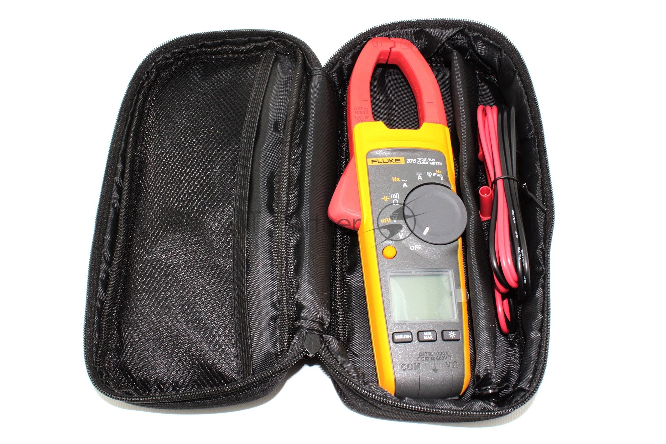 Токоизмерительные клещи Fluke 375, цифровая 600мА черный, желтый, красный 0,388кг