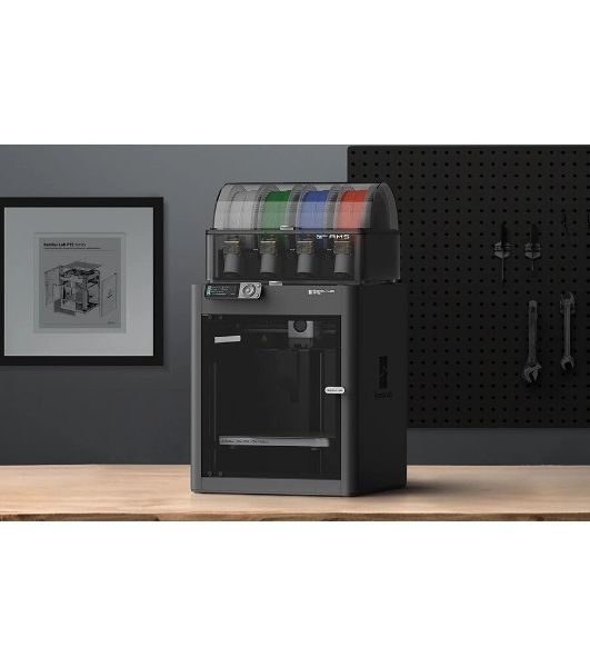 Принтер 3D Bambu Lab P1 S Combo 256x256x256мм ABS;PLA;PETG;Flex;ASA;PC;PET;TPU