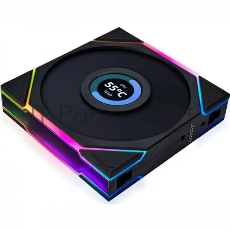 Вентилятор для корпуса Lian Li Uni Fan TL120 LCD Wireless черный (G99.12TLLCD1W1B.00)