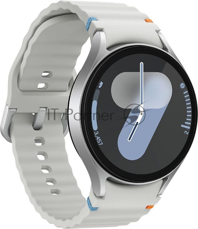 Умные часы Samsung Galaxy Watch 7 LTE 44мм 1.47" AMOLED корп.серебристый, рем.серебристый